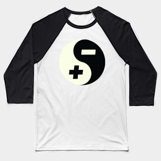 Harmony and Discord (B/W) Baseball T-Shirt